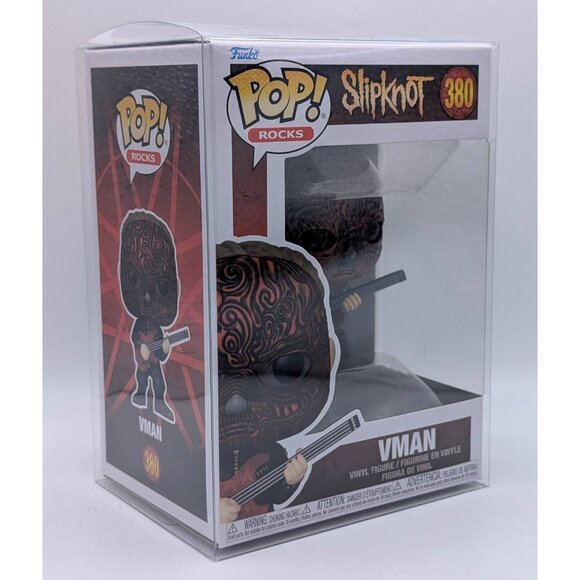 Funko Pop! Rocks: Slipknot Vman #380 Vinyl Figure Heavy Metal + Protector Box - Picture 1 of 4